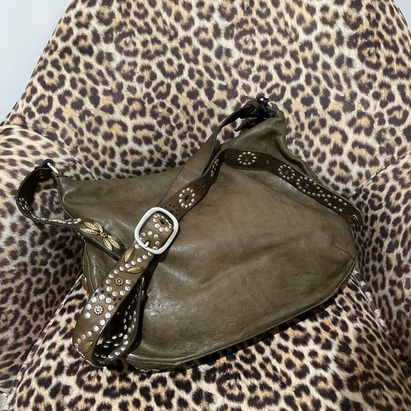 Campomaggi Handbags - Campomaggi Shoulder Bag in Verde Militaire